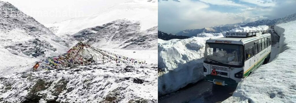 rohtang-snowfall-tourists-welcomed-with-snowflakes