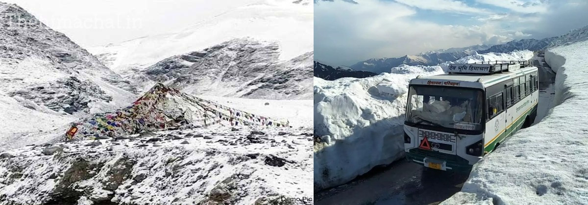 rohtang-snowfall-tourists-welcomed-with-snowflakes