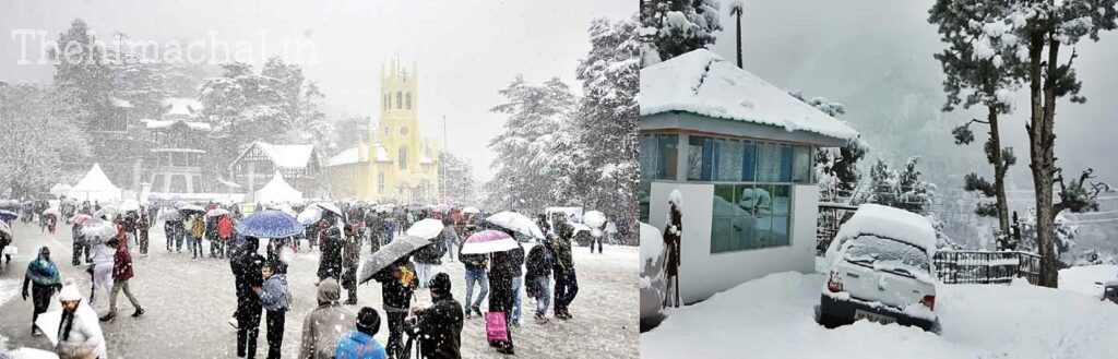 himachal-snowfall-roads-blocked-vehicles-stranded