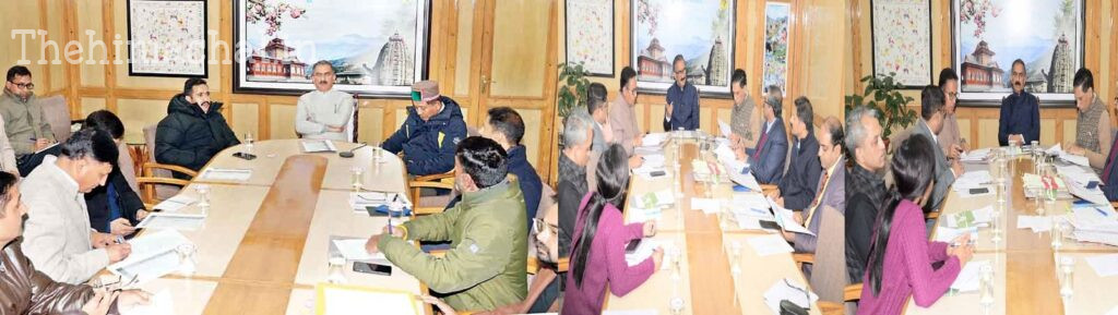 cm-sukhu-directs-officers-to-speed-up-central-schemes