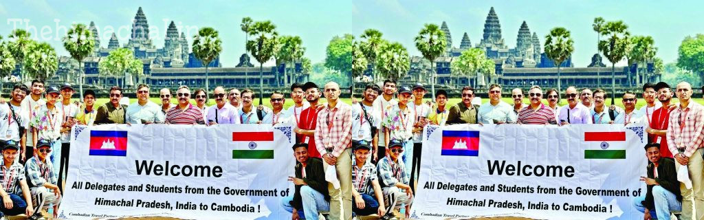 himachali-students-visit-angkor-wat-cambodia-education-tour